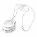 Fortune Jewel 12 Constellations of the Zodiac Moon Protection Necklace Chain Pendant