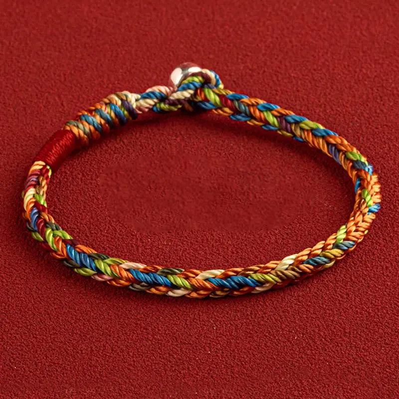 Fortune Jewel "May you be healthy and happy" Lucky Multicolored Bracelet Includes Gift Message Card Fortune Jewel