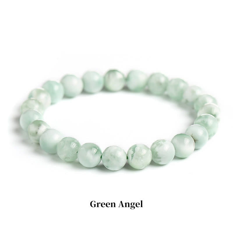 Fortune Jewel Natural Stone Quartz Healing Beads Bracelet