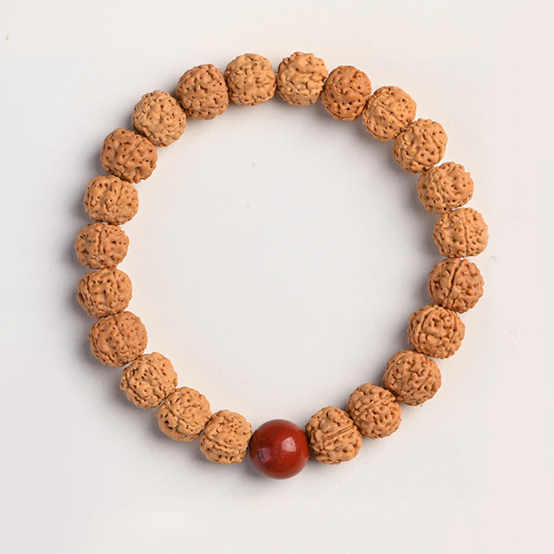 Fortune Jewel Tibet Rudraksha Bodhi Seed Wealth Auspiciousness Bracelet