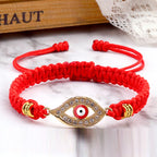 Fortune Jewel Evil Eye Keep Away Evil Spirits String Bracelet
