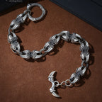 Fortune Jewel Dragon Claw Engraved Strength Protection Bracelet