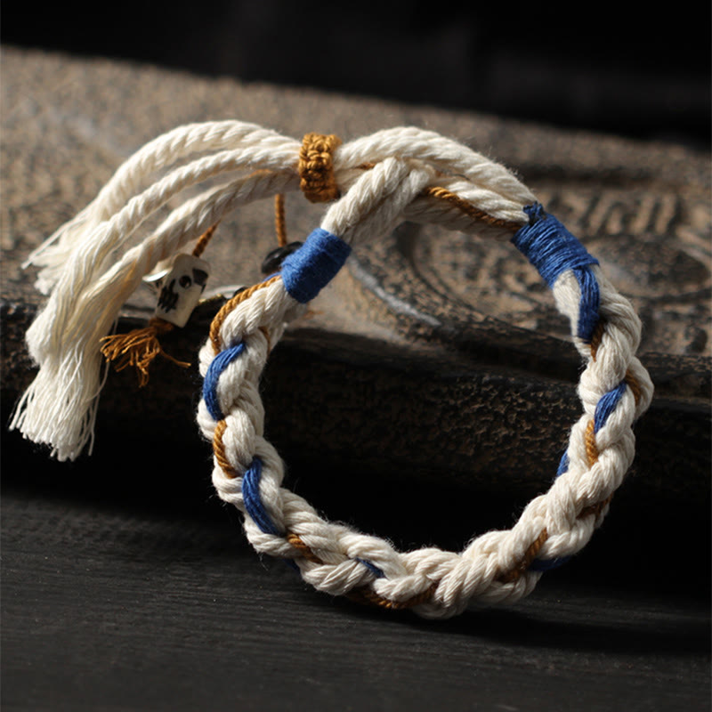 Fortune Jewel Tibet Zakiram Goddess of Wealth Thangka Handmade Luck Bracelet