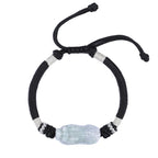 Fortune Jewel Handmade Natural Jade PiXiu Luck Prosperity Braided String Bracelet