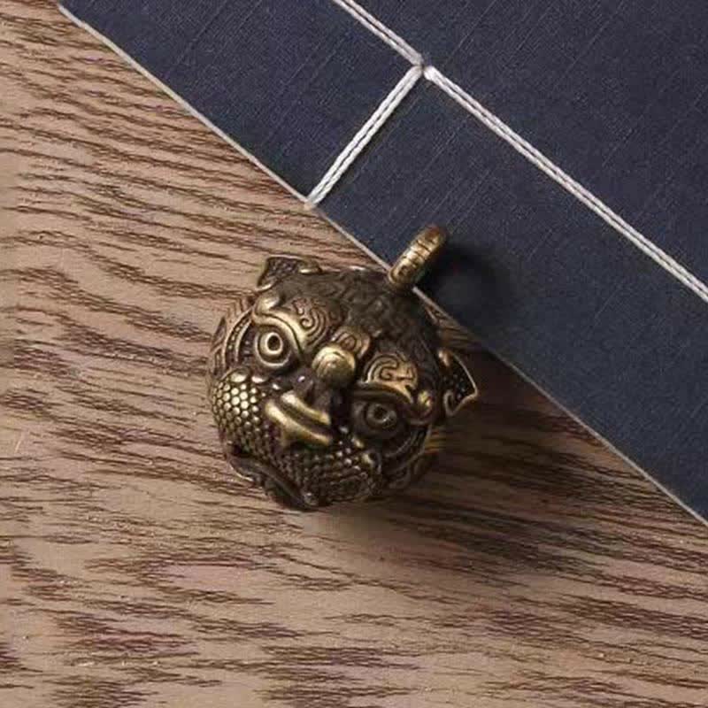 Fortune Jewel PiXiu Wealth Copper Key Chain
