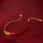 Fortune Jewel Lock of Good Wishes Luck Strength Chain Bracelet
