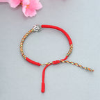 Fortune Jewel Handmade Colorful King Kong Knot Buddha Serenity String Bracelet
