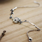 Fortune Jewel Plum Blossom Chalcedony Positive Bracelet