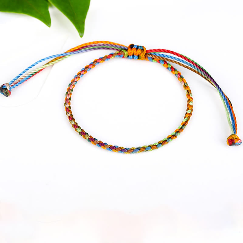 Fortune Jewel "May all your wishes come true" Lucky Multicolored Bracelet