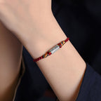 Fortune Jewel Handcrafted 925 Sterling Silver Everything Goes Well Design Protection Strength Bracelet Anklet