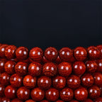 Fortune Jewel Tibetan Small Leaf Red Sandalwood Balance Bracelet
