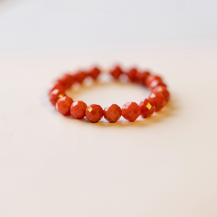 Buddha3bodhi Ultra-fine 2mm South Red Agate Ring