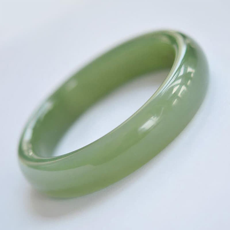 Fortune Jewel Jade Abundance Blessing Bangle Bracelet