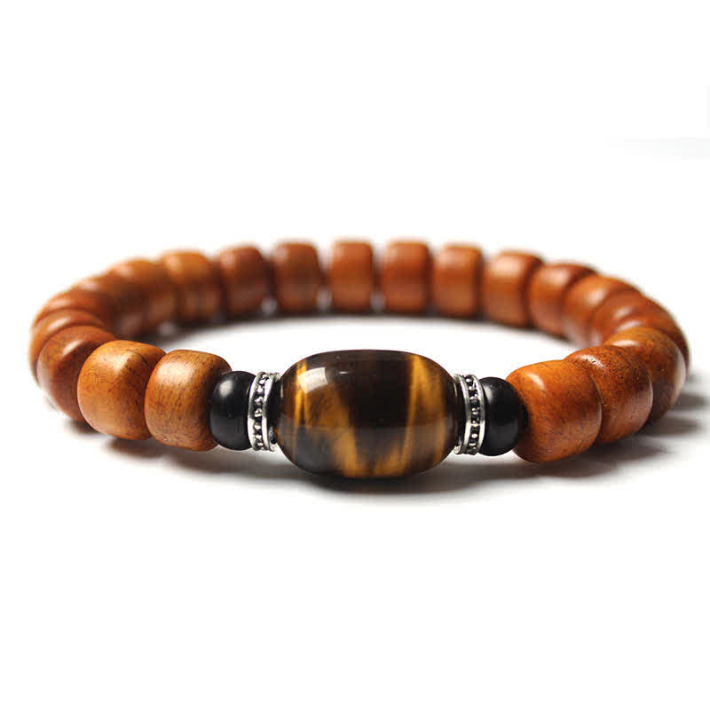 Fortune Jewel Tibetan Bone Beads Om Mani Padme Hum Strength Bracelet