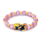 Fortune Jewel Pixiu Cat Eye Lucky Bracelet