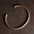 Fortune Jewel Rustic Design Copper Balance Adjustable Cuff Bracelet