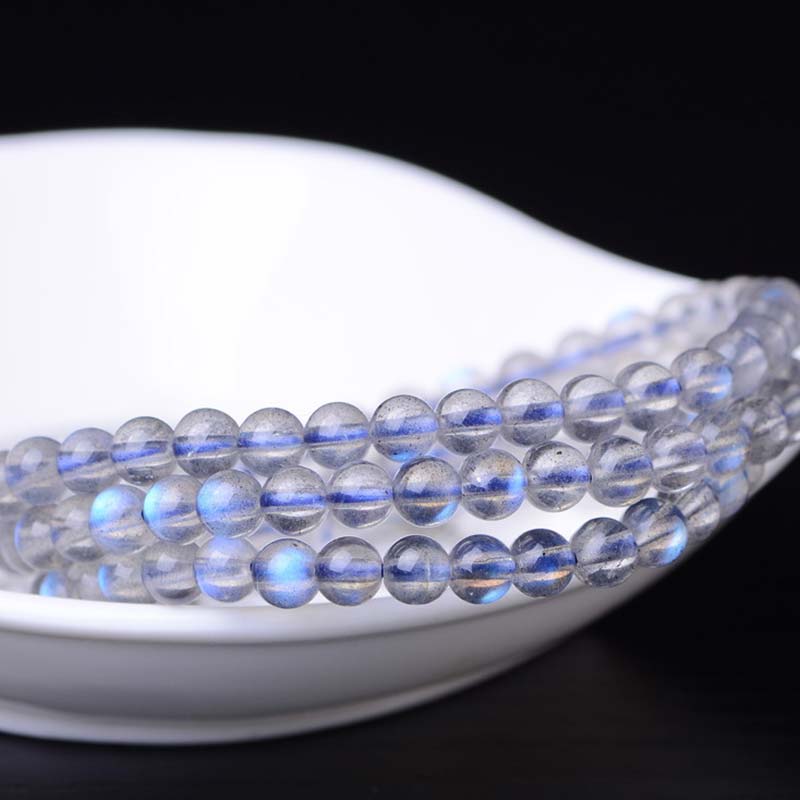 Fortune Jewel Natural Moonstone Healing Beads Bracelet