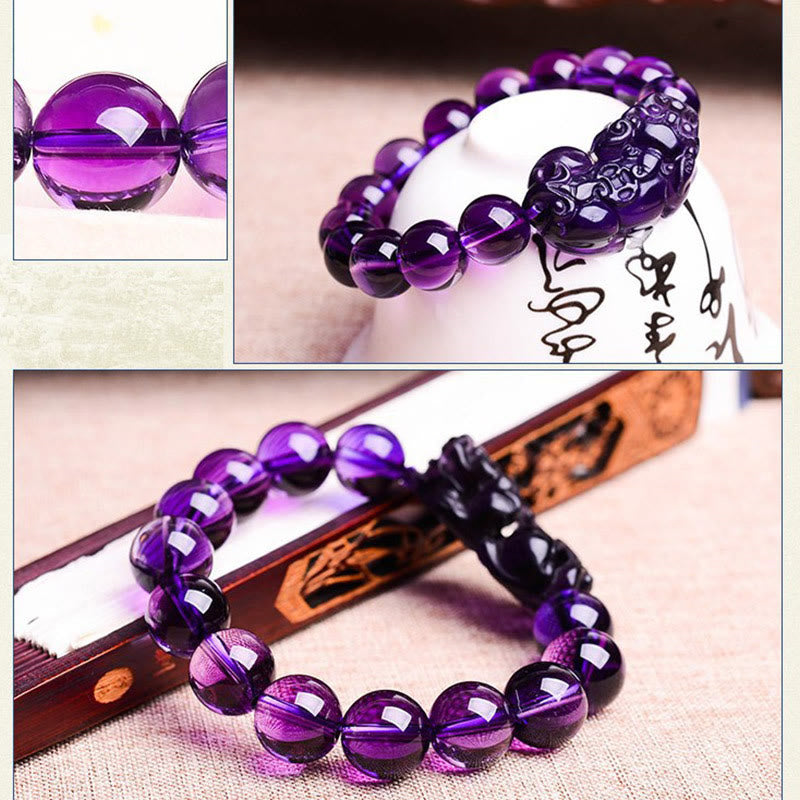 Fortune Jewel Feng Shui Amethyst Fortune Wealth Bracelet