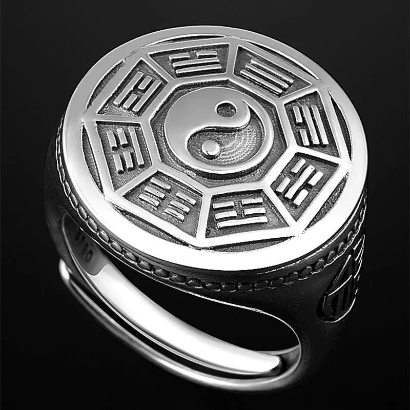 Yin Yang Balance Adjustable Ring Fortune Jewel