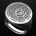 Yin Yang Balance Adjustable Ring Fortune Jewel