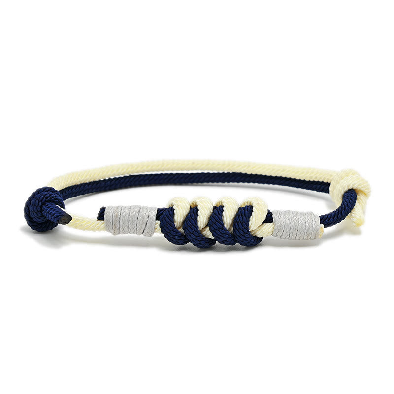 Fortune Jewel Simple Design King Kong Knot Strength Braid String Bracelet