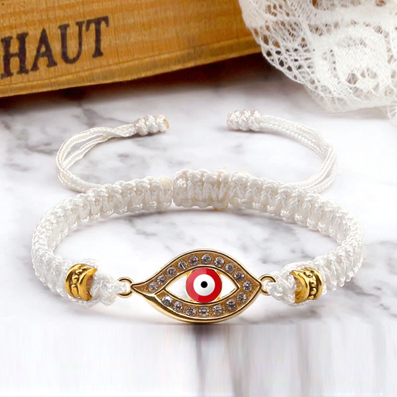 Fortune Jewel Evil Eye Keep Away Evil Spirits String Bracelet