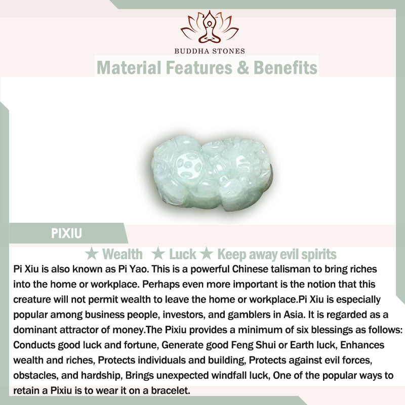 Fortune Jewel 925 Sterling Silver Fengshui Wealth Prosperity Jade PiXiu Luck Ring