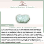 Fortune Jewel 925 Sterling Silver Fengshui Wealth Prosperity Jade PiXiu Luck Ring