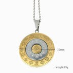 Career Path Guide Rotating Constellation Chart Necklace