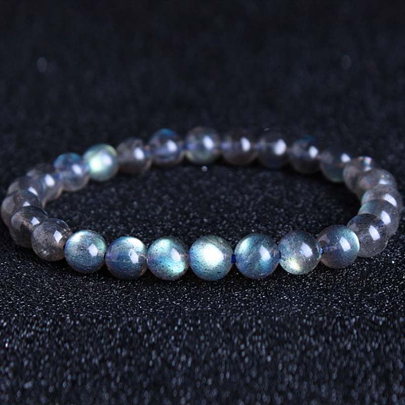 Fortune Jewel Natural Moonstone Healing Beads Bracelet