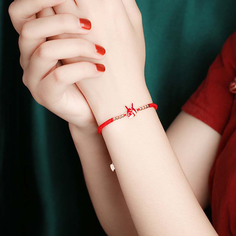 Fortune Jewel 12 Chinese Zodiac Lucky Red String Bracelet