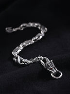 Buddha3bodhi S925 Silver Bracelet Dragon Bone Bracelet