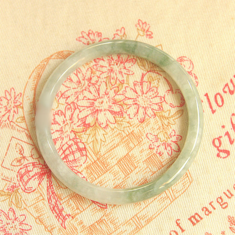 Fortune Jewel Natural Jade Peace Healing Bangle Bracelet