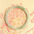 Fortune Jewel Natural Jade Peace Healing Bangle Bracelet