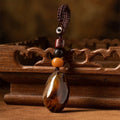 Fortune Jewel Random Sardonyx Stone Positive Key Chain