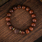Fortune Jewel Natural Rosewood Compassion Bracelet