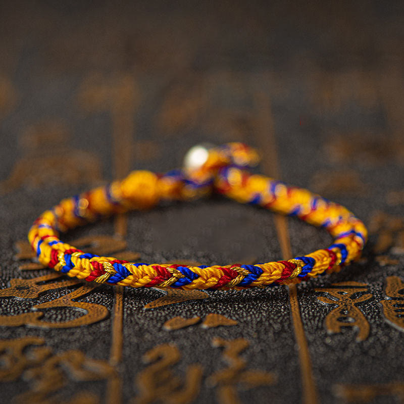 Fortune Jewel "May you be good fortune and success" Lucky Multicolored Bracelet