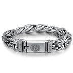 Fortune Jewel Om Mani Padme Hum Engraved Peace Purity Bracelet