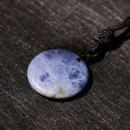 Fortune Jewel Various Crystal Amethyst Tiger Eye Green Aventurine Yin Yang Spiritual Necklace Pendant