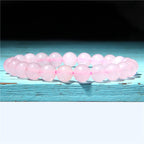Natural Agate Stone Crystal Balance Beaded Bracelet
