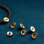 Fortune Jewel Handmade 925 Sterling Silver Chinese Zodiac Natal Buddha Protection Colorful Rope Bracelet