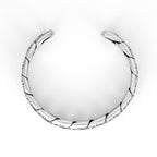Fortune Jewel Tibetan Om Mani Padme Hum Mantra Titanium Steel Peace Cuf Bangle Bracelet