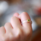 Fortune Jewel White Agate Cyan Jade Turquoise Red Agate Luck Protection Ring
