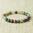 Fortune Jewel  India Agate Beads Luck Yoga Bracelet
