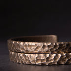 Fortune Jewel Simple Design Copper Wealth Cuff Bracelet