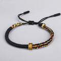 Fortune Jewel Om Mani Padme Hum Protection Luck String Bracelet