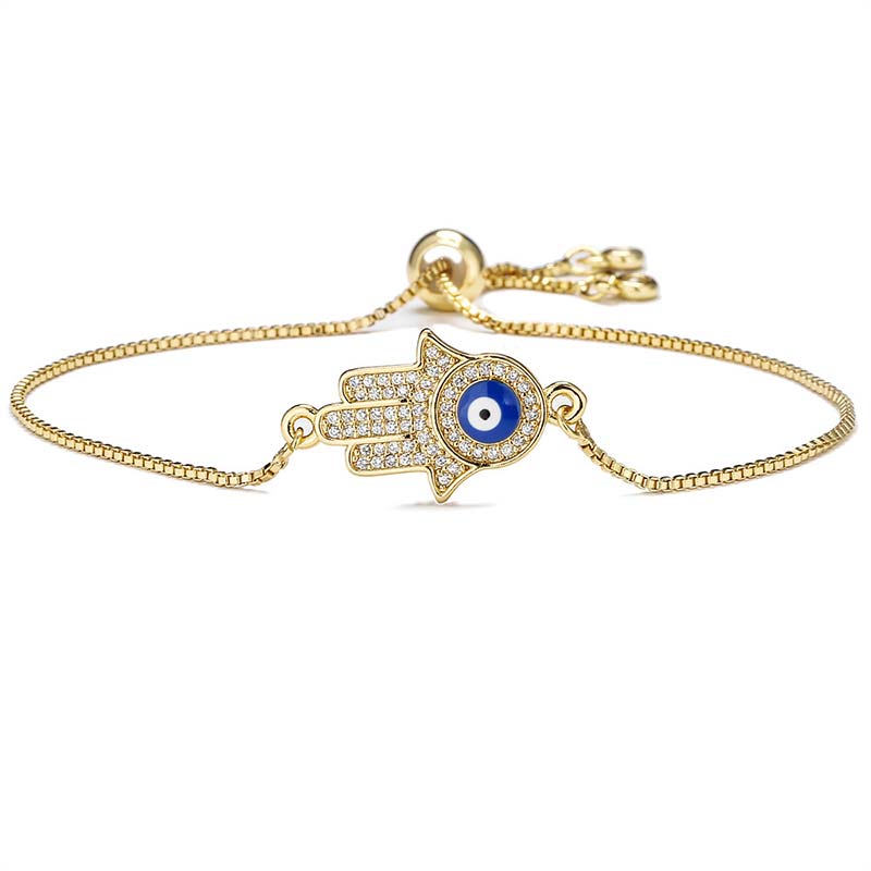 Fortune Jewel Evil Eye Protection Courage Bracelet