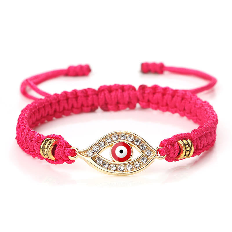 Fortune Jewel Evil Eye Keep Away Evil Spirits String Bracelet