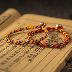 Fortune Jewel "May you be good fortune and success" Lucky Multicolored Bracelet
