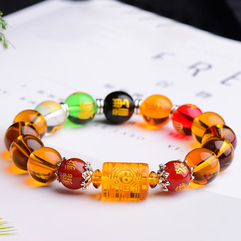 Fortune Jewel Natural Citrine Fortune Happiness Bracelet